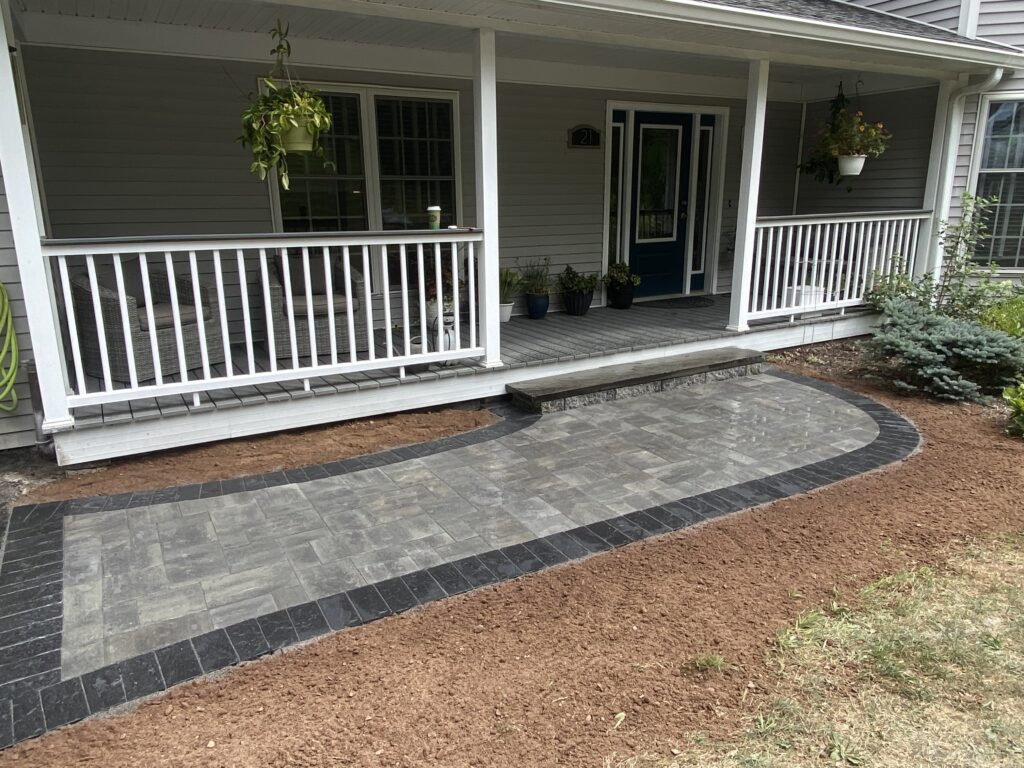 Lawn and Order walkway